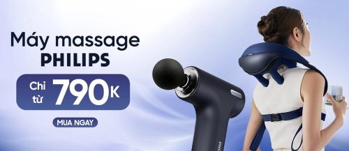 Máy massage cổ vai gáy Philips PPM3101