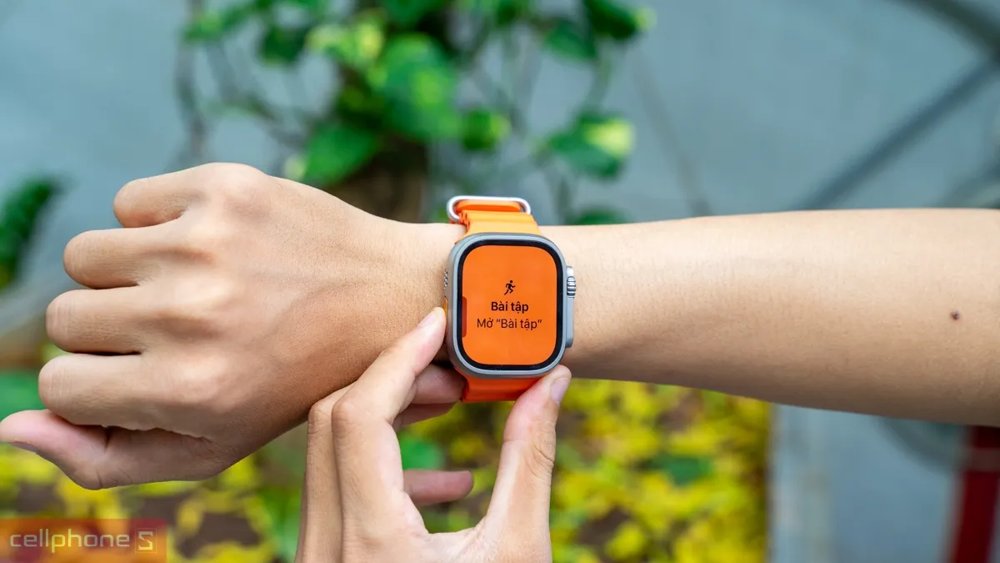 Apple Watch Ultra 3 49mm (5G) Viền Titan Dây Cao Su Biển
